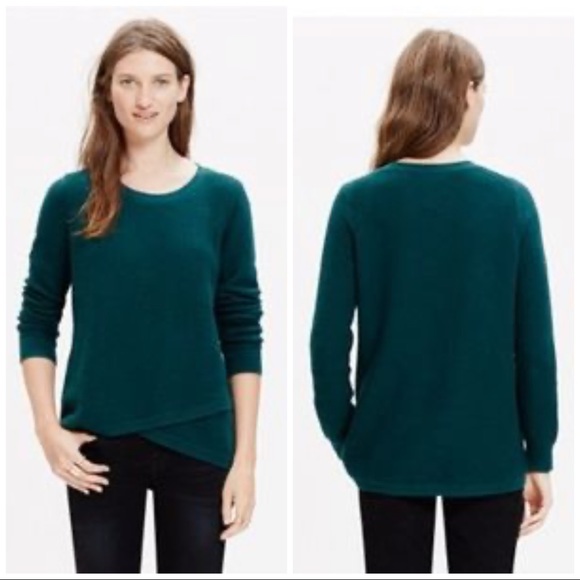 Madewell Sweaters - Madewell Feature Pullover Sweater Faux Wrap